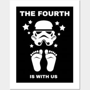 The Fourth Is With Us Posters and Art